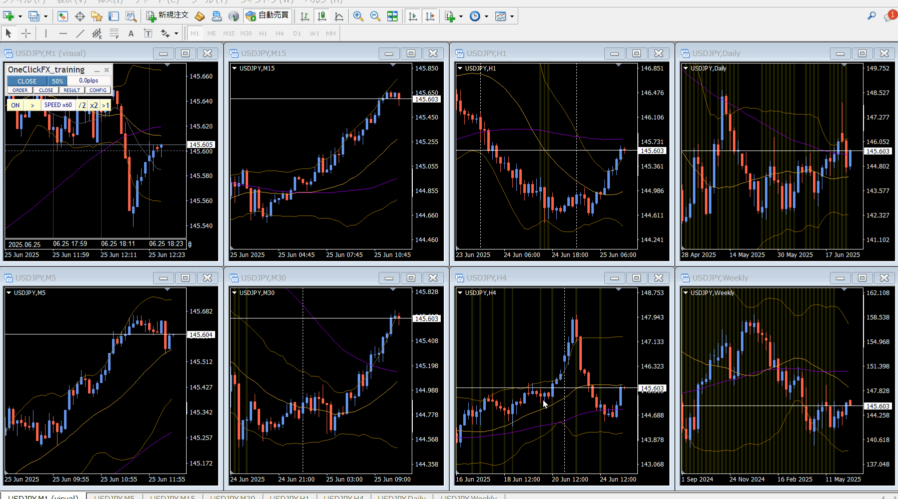 トレード練習】ワンクリックＦＸトレーニングMAX／OneClickFX training MAX - インジケーター・電子書籍 -  世界のトレード手法・ツールが集まるマーケットプレイス - GogoJungle