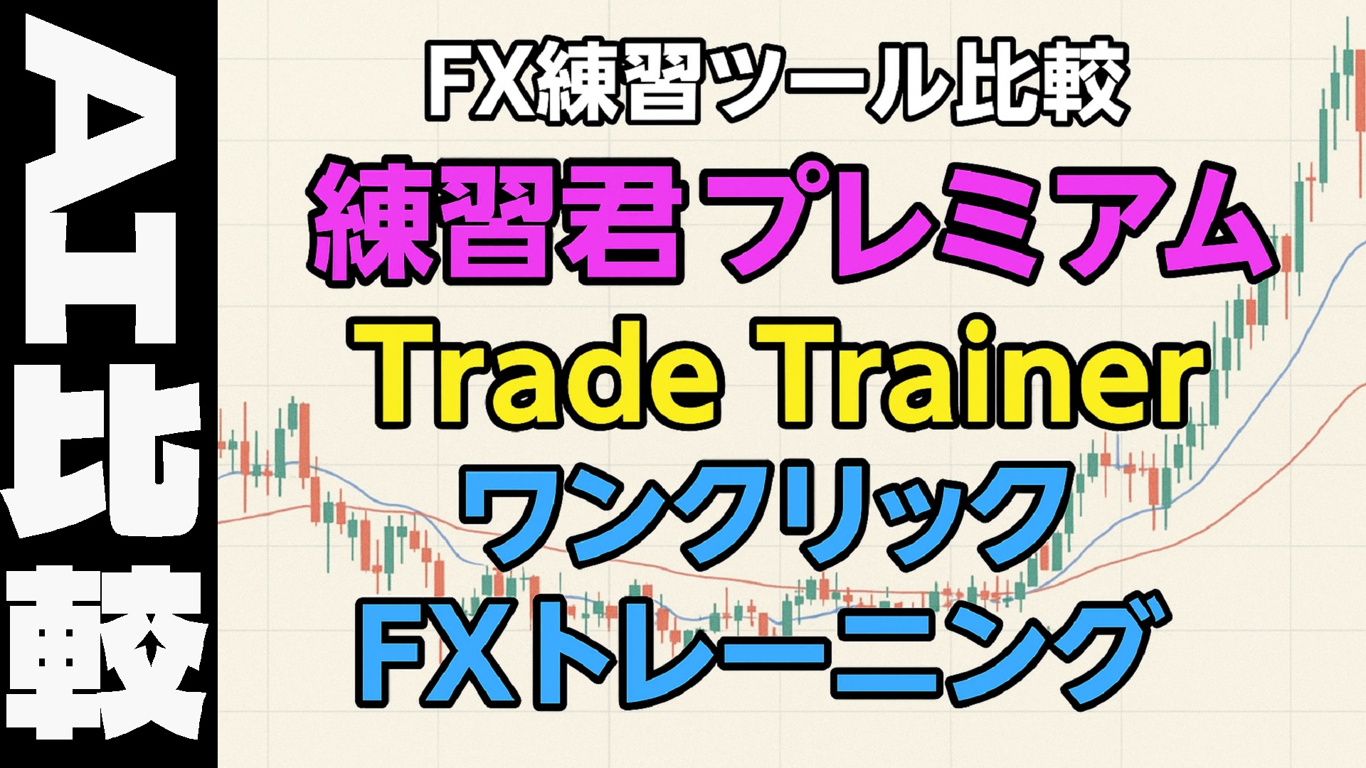 FX新世代💹3つのFX練習・検証ツールの比較（MT4裁量トレード練習君プレミアム、Trade Trainer、ワンクリックFXトレーニングMAX）  - ワンクリックFX＆225ツール【公式】