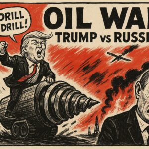 トランプの掘って掘って掘りまくれで始まる原油戦争！ロシア干上がる？日本への影響は
