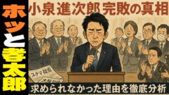 小泉進次郎は、なぜ完敗したのか？ その背景と「求められなかった」理由を徹底分析