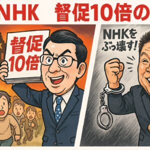 立花孝志NHK党の起訴でNHK受信料督促10倍の酷すぎる所業！兵庫県への深入りは何だったのか？