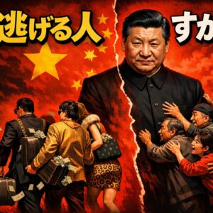 中国の分岐点！逃げる富裕層と動けない貧困層が作る2026年