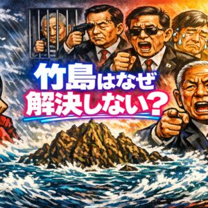 🤣竹島と日本の弱腰外交の歴史と高市総理の思惑。李承晩ラインと韓国大統領の末路、そして変わる若者意識 36 20260224 1728 Image Generation simple compose 01kj7c5g0de17sra56sm222hr5
