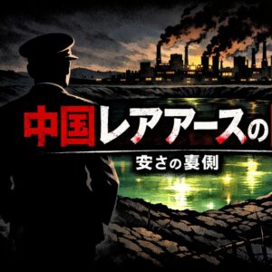 中国レアアースの闇！内モンゴルと放射性廃棄物、黄河に広がる影と沖ノ鳥島への期待