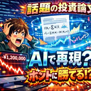 話題の論文「日米業種リードラグ戦略」は本当に使えるのか？年率23の正体と落とし穴