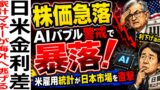 日米金利差が市場を揺らす！株価急落の真相とAIバブル警戒