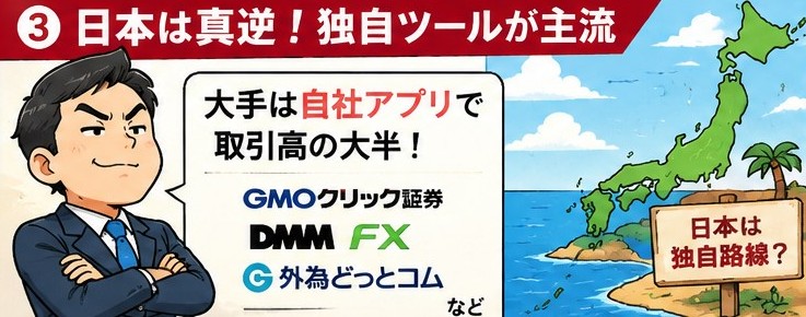 🤣世界はMT5逆転、日本は独自ツール天国?MT4とMT5のシェア比較 26 eabafbad 3