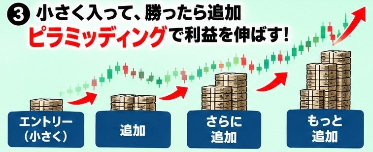リスク10%のまま「含み益を転がす」ワンクリックFXの自動ロット計算「アグレッシブ・ピラミッディング」 27 sdgsdfgdfggsr 3 1
