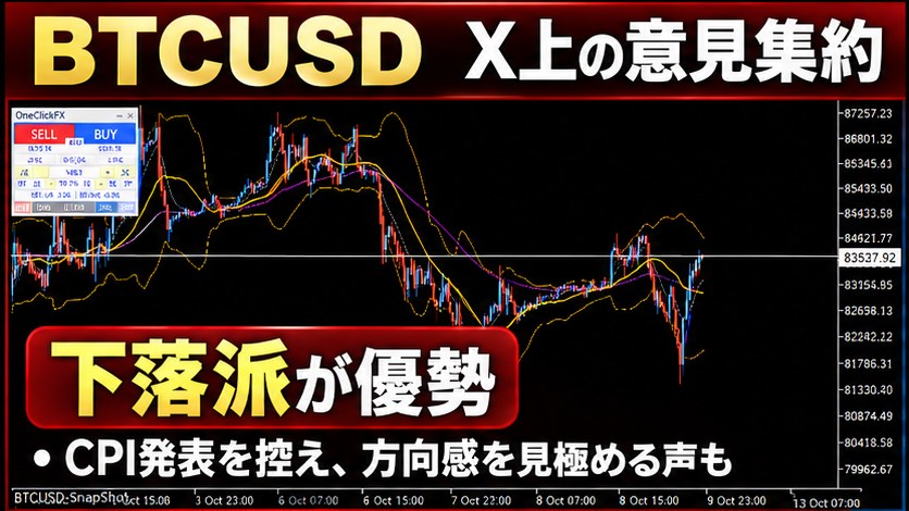 ビットコイン相場の意見集約|下落派が優勢、CPI発表前に見方が分かれる 35 sdfsada 1