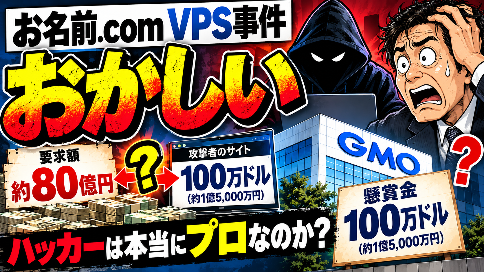 お名前.com VPS事件の謎と衝撃